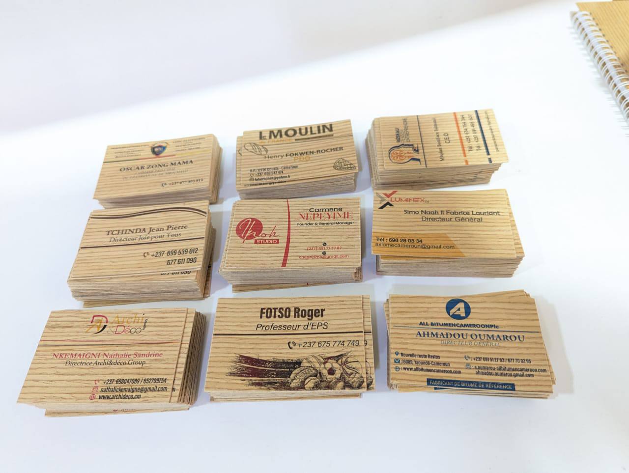Cartes de visite personnalisées