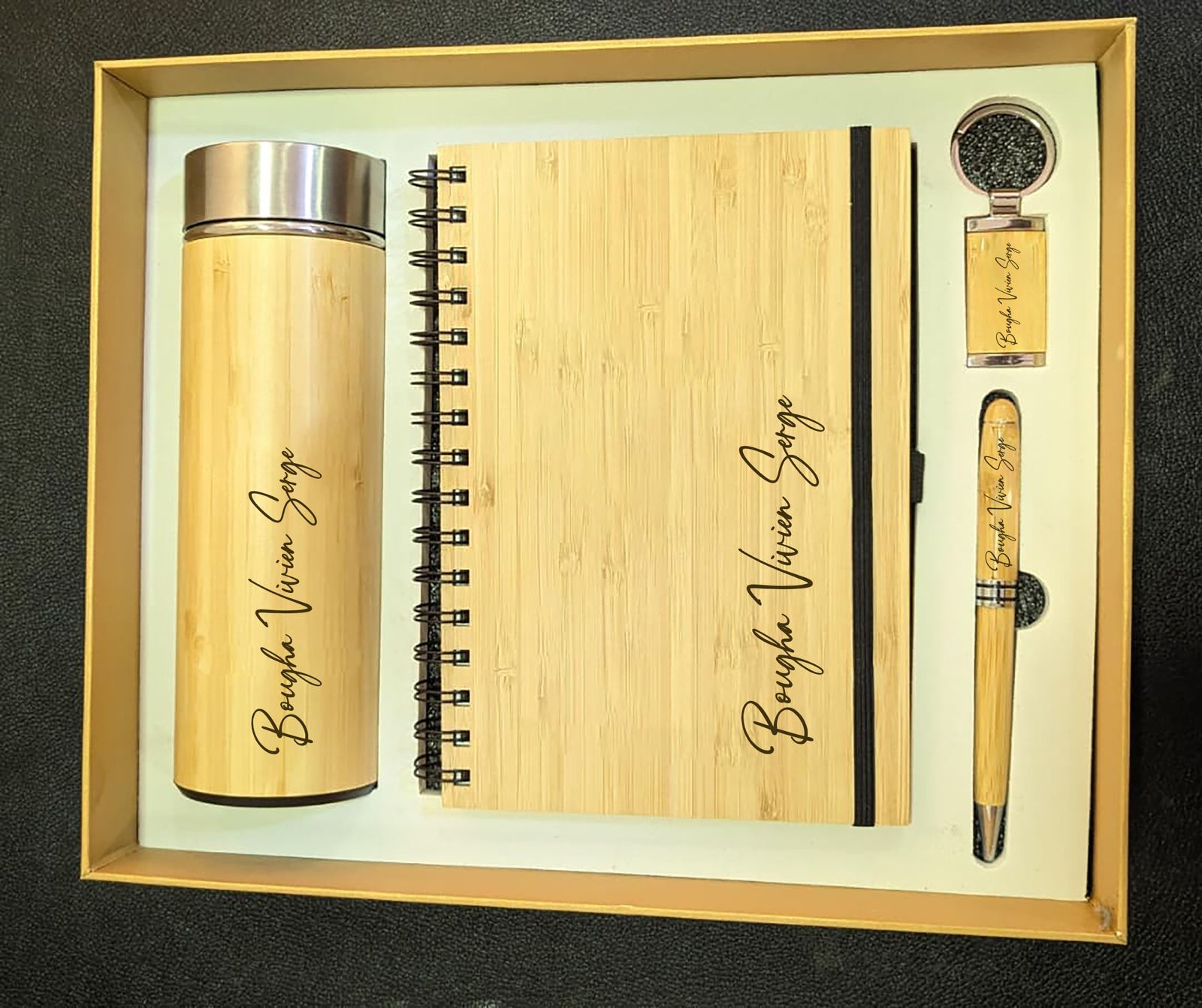 Coffret cadeau bambou premium