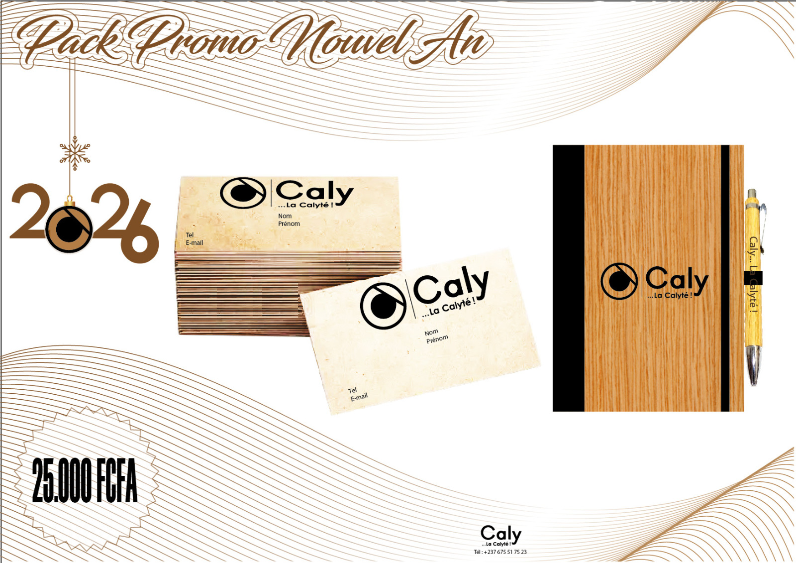 Pack Promo Nouvel An 2026